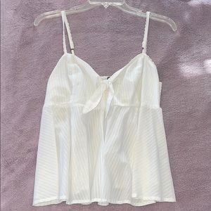 White Abercrombie Tank Top